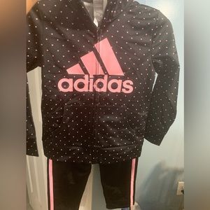 Adidas track suit girls